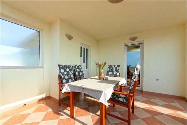 Apartment A1, for 2 persons