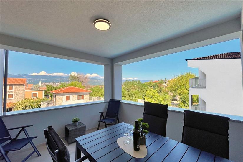 Appartement A2, voor 6 personen