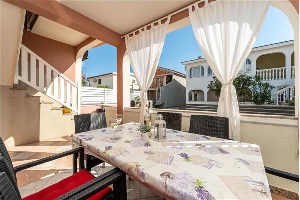 Apartment A1, for 4 persons