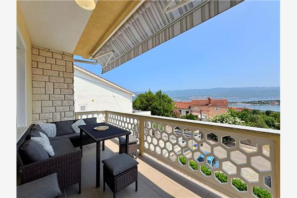 Apartment A1, for 6 persons