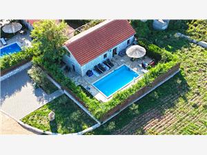 Hiša Stone Curlew 3 Lišane Tinjske, Kamniti hiši, Kvadratura 75,00 m2, Namestitev z bazenom