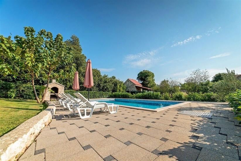 Villa Flower garden with pool