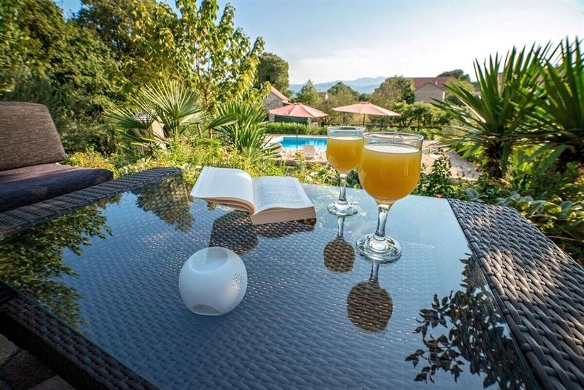 Villa Flower garden with pool