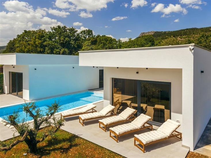 Vila Aura with heated pool