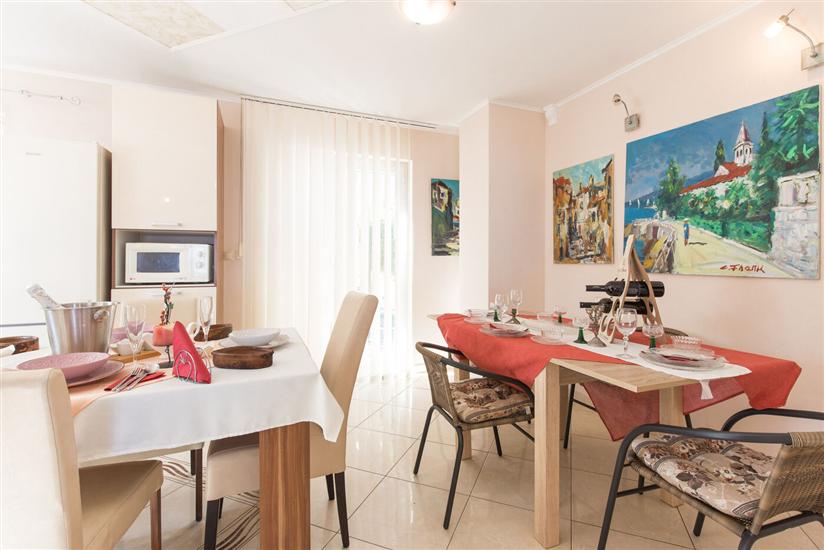 Apartment A1, for 8 persons