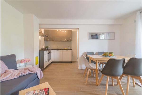 Apartment A1, for 8 persons