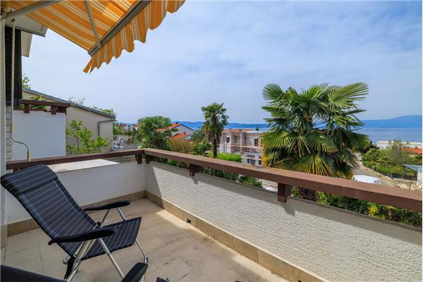 Apartment A1, for 7 persons