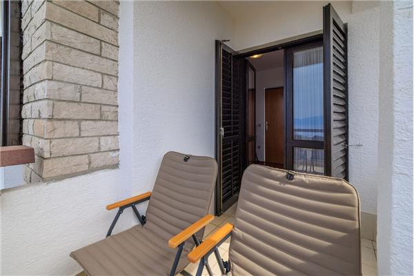 Apartment A1, for 7 persons