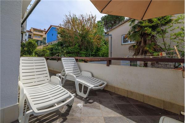 Apartment A1, for 7 persons