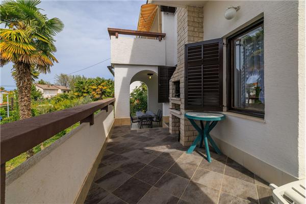 Apartment A1, for 7 persons