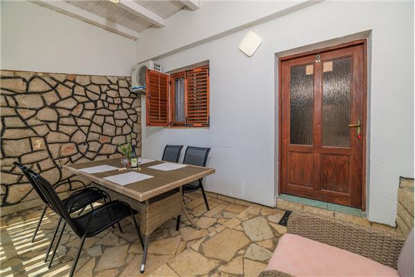 Apartment A2, for 2 persons