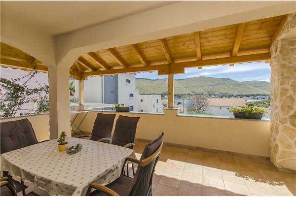 Apartment A1, for 6 persons