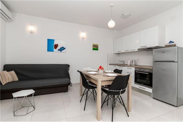 Apartment A1, for 3 persons