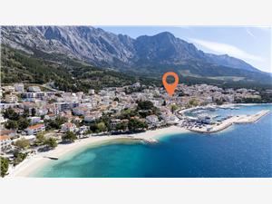 Apartments Marijo Baska Voda, Size 26.00 m2, Airline distance to town centre 300 m