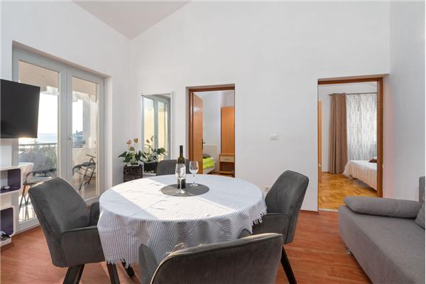 Apartment A1, for 4 persons