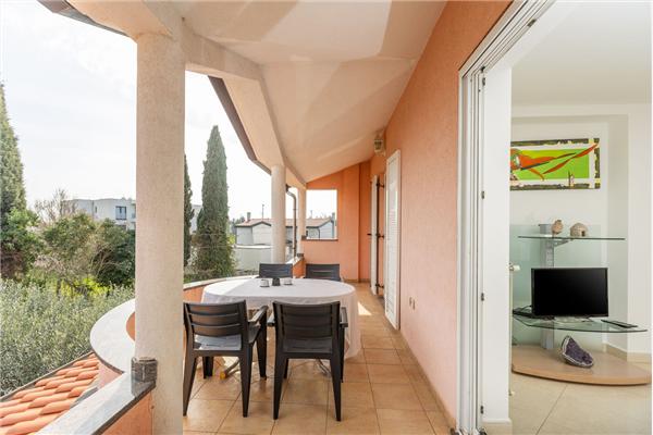 Apartment A1, for 4 persons