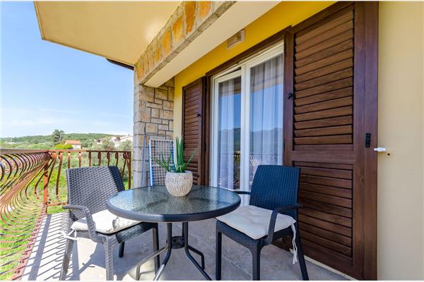 Apartment A2, for 3 persons