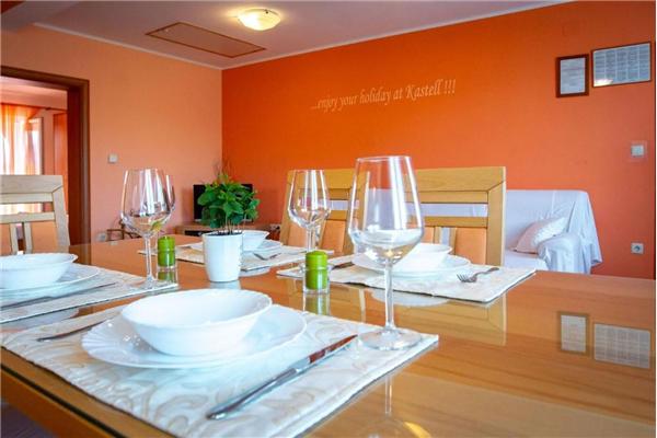 Apartment A4, for 6 persons