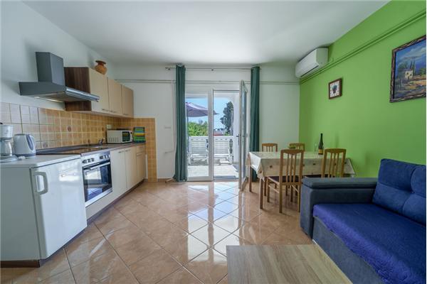 Apartment A1, for 3 persons