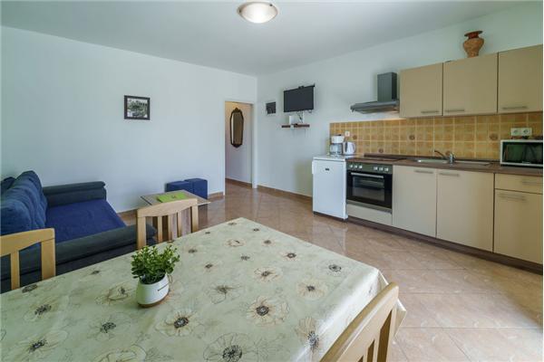 Apartment A1, for 3 persons