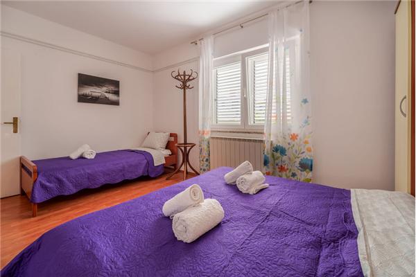 Apartment A1, for 3 persons