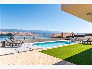 Villa Serenity Pag Sv.Marko , Size 130.00 m2, Accommodation with pool, Airline distance to the sea 250 m