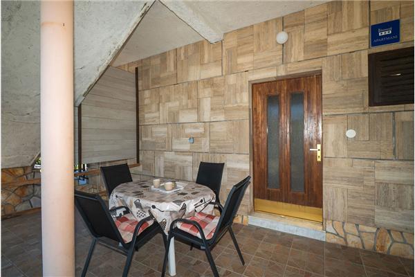 Apartment A1, for 2 persons