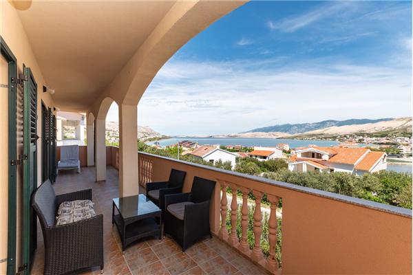 Apartment A2, for 4 persons