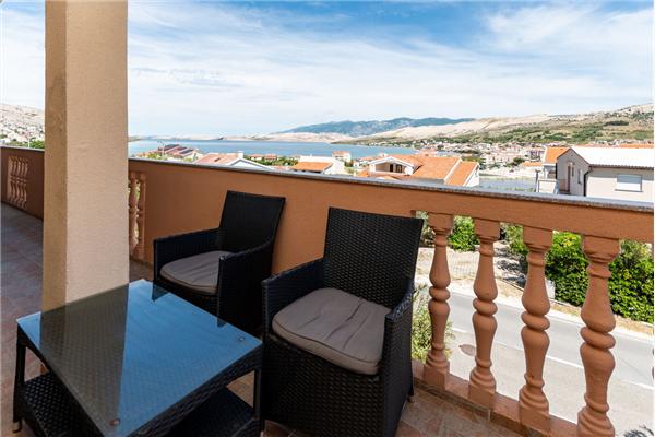Apartment A2, for 4 persons