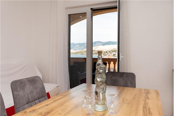 Apartment A2, for 4 persons