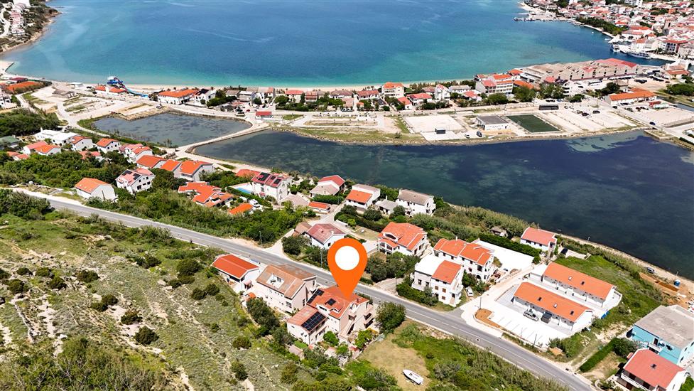 Apartments Crljenko with sea view