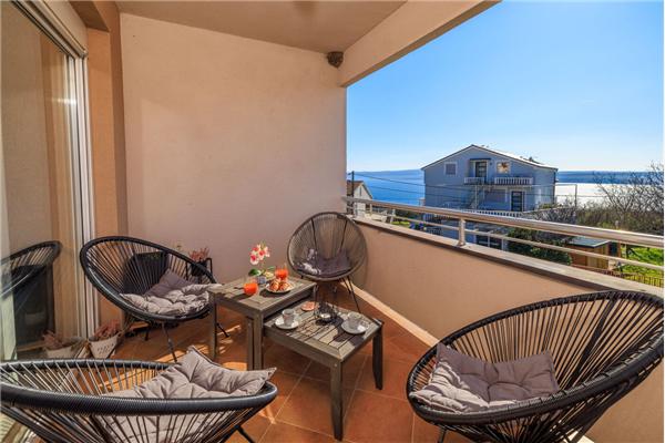 Apartment A1, for 4 persons