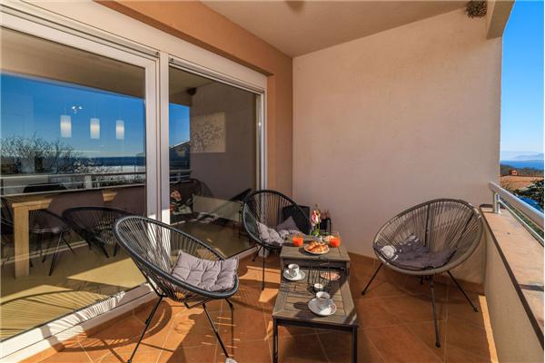 Apartment A1, for 4 persons
