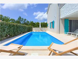 Vila Pressler Malinska - otok Krk, Kvadratura 150,00 m2, Namestitev z bazenom