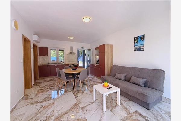Apartment A1, for 6 persons