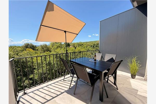 Apartment A3, for 6 persons