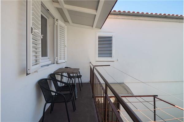 Apartment A1, for 2 persons