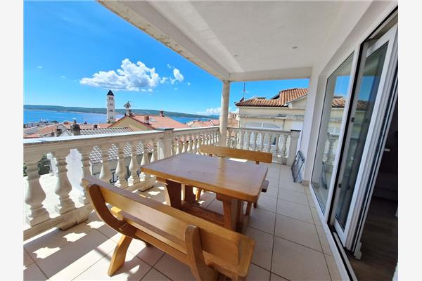 Apartment A1, for 4 persons