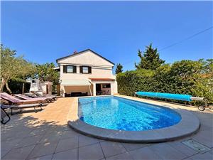 Apartments Brnić Ž. Silo - island Krk, Size 28.00 m2, Accommodation with pool, Airline distance to the sea 150 m