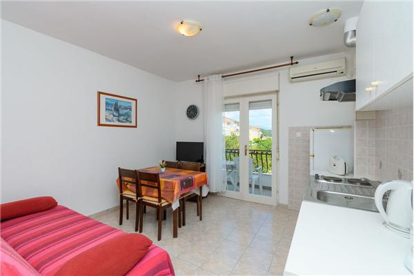 Apartment A1, for 2 persons