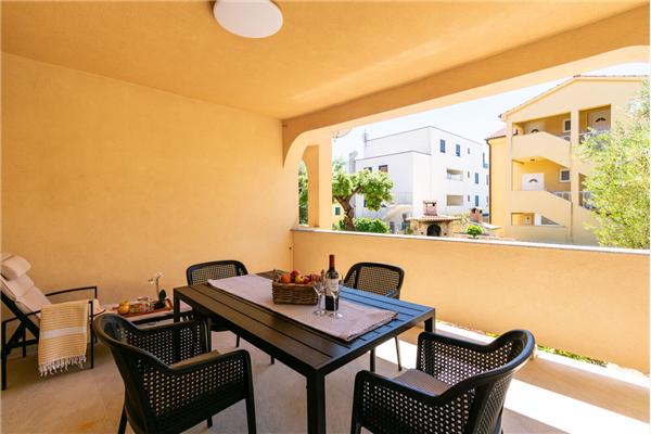 Apartment A3, for 4 persons
