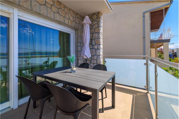 Apartment A1, for 4 persons