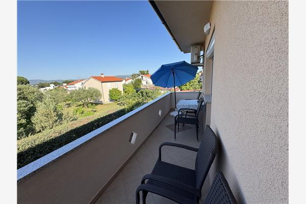 Apartment A2, for 3 persons