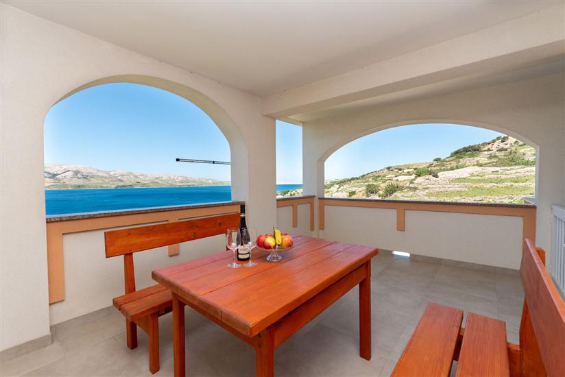 Apartment A1, for 4 persons