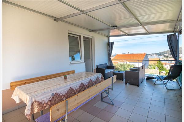 Apartment A1, for 3 persons