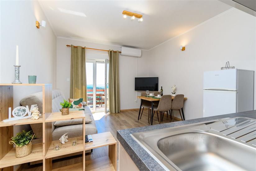 Apartment A1, for 3 persons