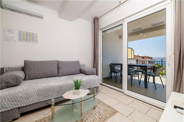 Apartment A3, for 5 persons