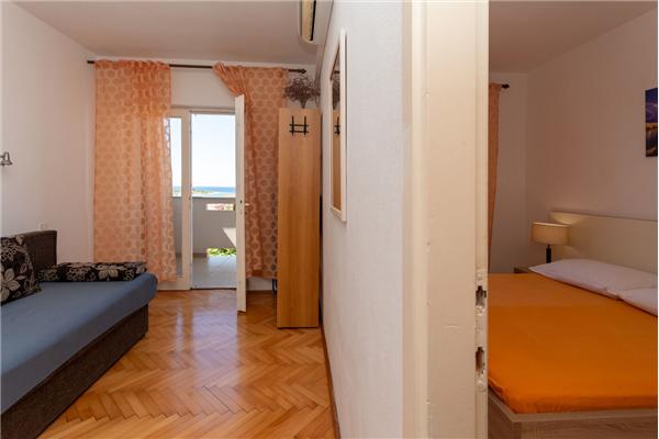 Apartment A2, for 3 persons
