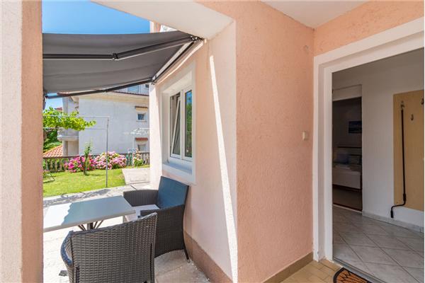 Apartment A2, for 3 persons