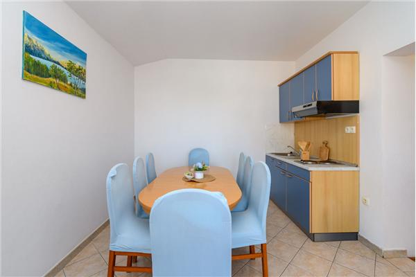 Apartment A3, for 8 persons